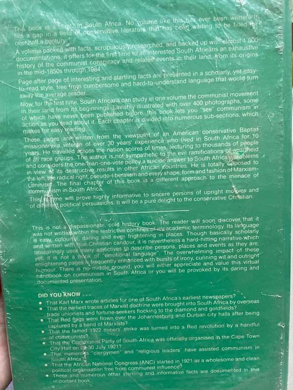History of Communism in South Africa. Henry R. Pike.